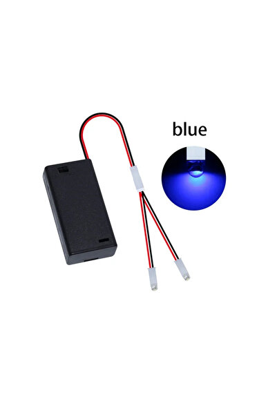 Choice5 Double Blue New LED Lamp Beads Small Night Light No. 5 Battery Small ...