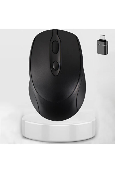 Choice Black And Adapter Rechargeable Wireless Mouse 2.4G Bluetooth-Compatibl...
