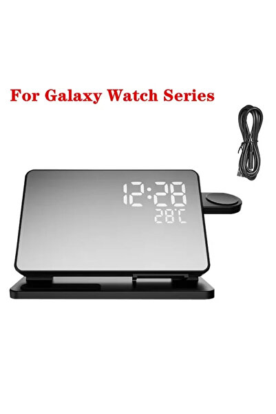 Vikefon Black 3 in 1 Wireless Charger For Watch 6 5 Pro Fast Charging Station...