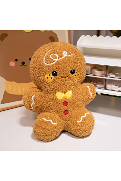 Choice 23cm Gingerbread Man Cute Santa Claus & Elk Snowman Gingerbread Man Pl...