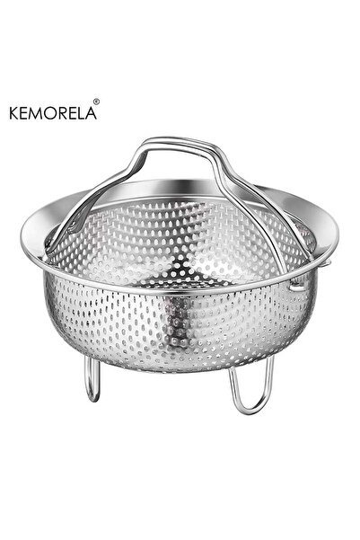 choice2 14cm Stainless Steel Steam Basket With Foldable Handle Vegetables and...