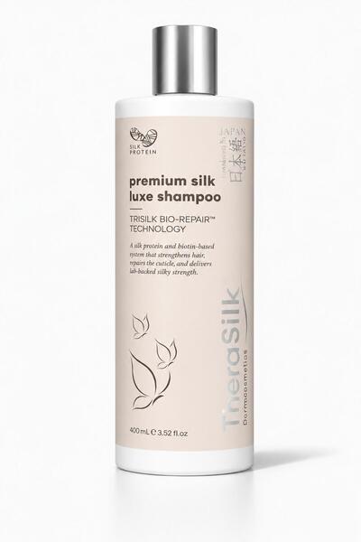 Therasilk Premium Luxe Şampuan 400 ml | Sülfatsız, Keratin & İpek Proteinli O...