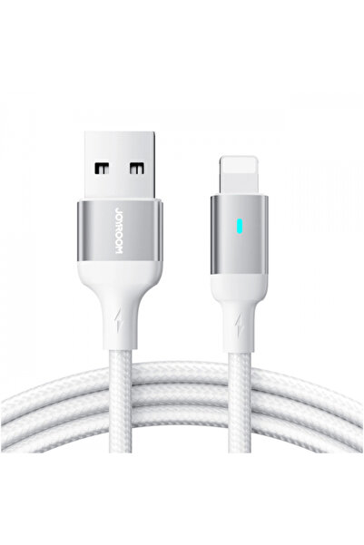 Apple Cablu Date si Incarcare USB-A - Lightning Joyroom S-A10, 18W, 1.2m, Alb