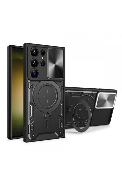 Samsung Husa pentru Galaxy S23 Ultra S918, Techsuit, CamGuard Pro, Neagra