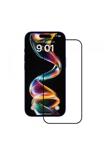 Apple Folie de protectie Ecran Anank pentru iPhone 15, Sticla Securizata, Ful...
