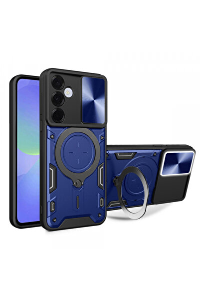 Samsung Husa pentru Galaxy A36 A366, Techsuit, CamGuard Pro, Albastra