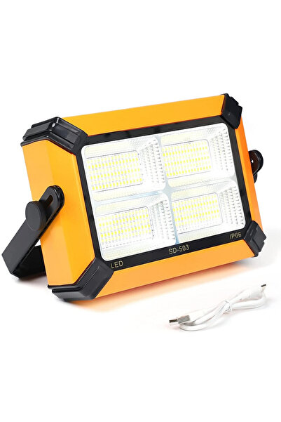 OEM Επαναφορτιζόμενος Φορητός Προβολέας Led Work Solar Light 10000mAh 10000 L...