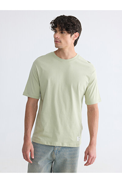 LC Waikiki Trendlucky with a Difference Regular Fit 100% Cotton Men's T-Shirt