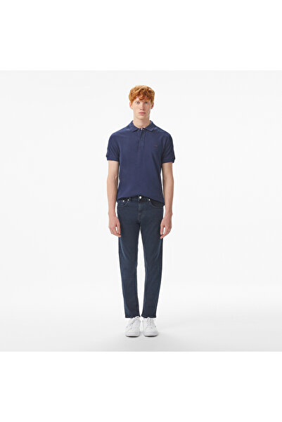 Lacoste Erkek Slim Fit Lacivert Jean Pantolon