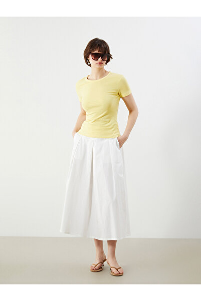 LC Waikiki Original Elastic Waist Pleated Skirt