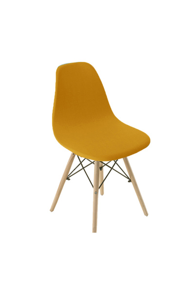 Choice Yellow Elastic Shell Chair Cover Stretch Dining Chair Cover Seat Cover...