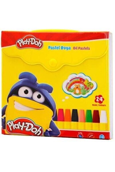 Ceren Kırtasiye Pastel Crayons - Play-Doh 24 Colors with Bag