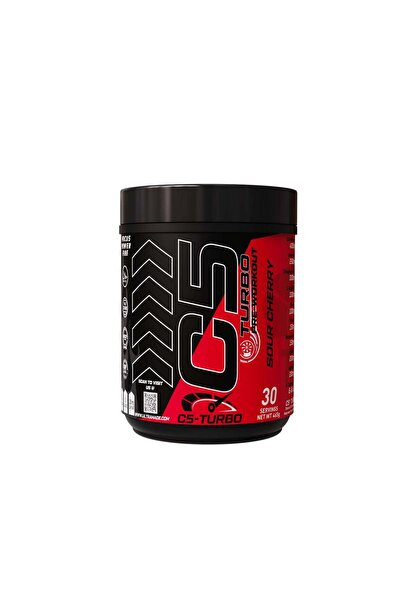 C5 Turbo Pre - Workout Powder - Sour Cherry - Focus, Endurance & Performance ...