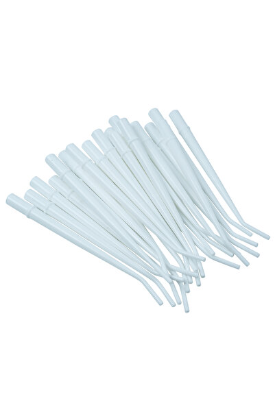Choice1 White 25pcs WELLCK Disposable Dental Suction Tips Saliva Ejector Dent...