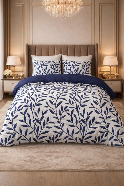 Sleeptime Pure Lenjerie de pat single, bumbac 100%, 2 piese, 140x200/220 cm –...