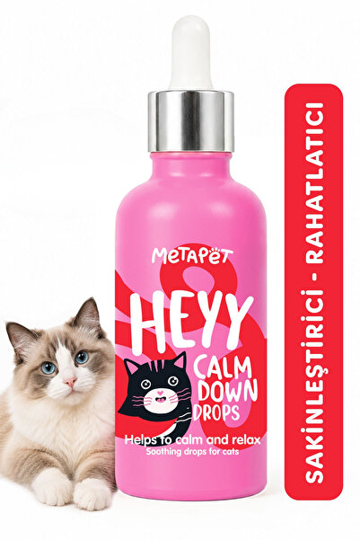 Metapet Kediler Için Sakinleştirici Rahatlatıcı Damla, Doğal Kedi Vitaminleri...