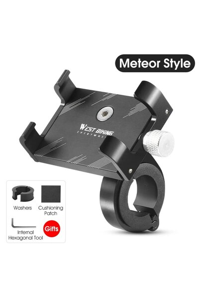 Choice Style A WEST BIKING Cycling Phone Holder Lightweight Aluminum Alloy Bi...