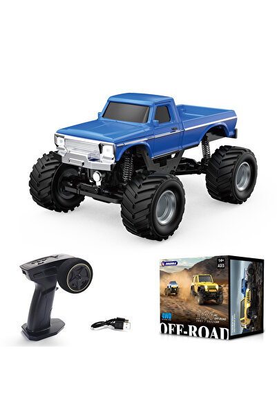 Choice Blue 1/36 RC Crawler Car 4WD Mini Radio Control Off-road Vehicles Ligh...