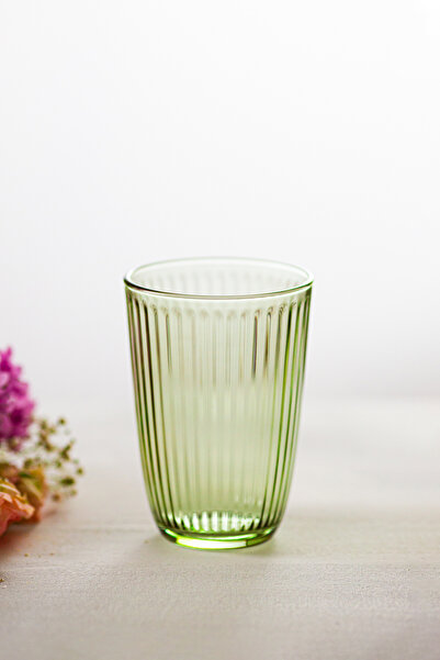 Rakle Splendid 4-Piece Soft Drink Glass Set Green 395 cc