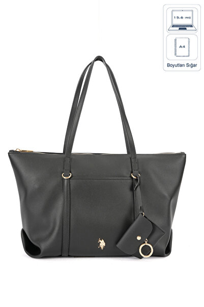 U.S. Polo Assn. Black Women's Shoulder Bag Us26581