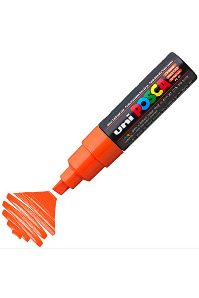 POSCA PC-8K маркер за боя 8.0 мм със скосен връх - тъмнооранжев