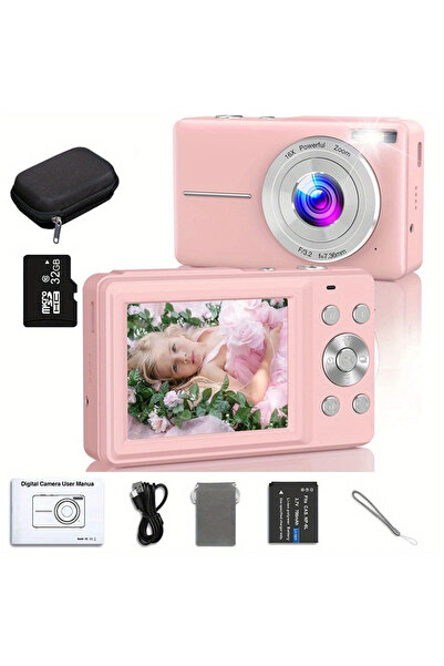 Choice P-32G Card-Bag Digital Camera Children Camera for Children Camcorder w...