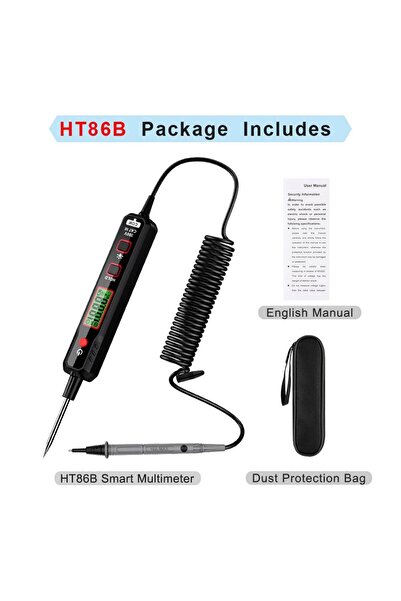 Choice HT86B HABOTEST HT86B Digital Multimeter 12-300V AC DC Digital Voltage ...