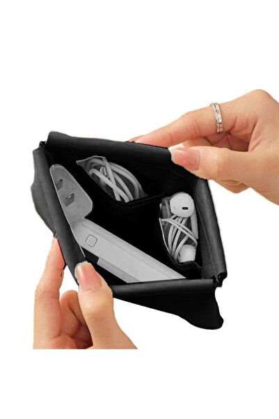 Choice3 black 13cm Waterproof Foldable Cosmetic Case - 11-13cm Multi-Layer Or...
