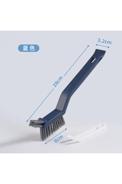 Choice Blue Effective Cleaning Brush for Corners and Gaps - 2-in-1 Multipurpo...