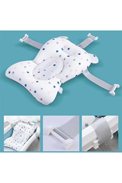 Choice Stars Baby Bath Seat Support Mat Infant Anti-Slip Soft Comfort Body Cu...