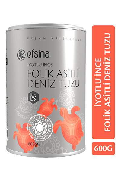 Efsina Folik Asitli Deniz Tuzu 600 G