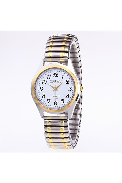Choice7 No Male Jiejin Elastic Band Quartz Couple Fashion Watch for Middle-Ag...