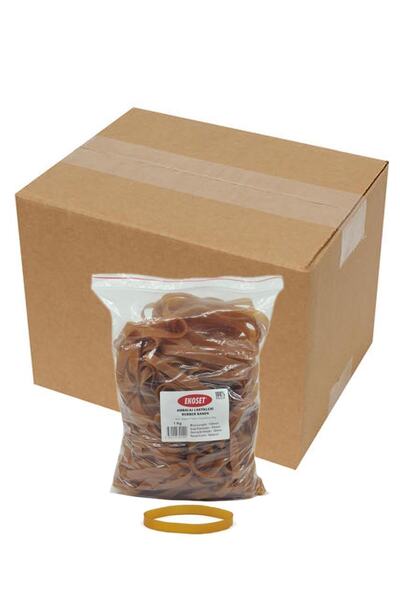 ekoset 130mmx10mm Extra Wide Rubber Pack Pack Packaging Tire 12kg Box (130x10)