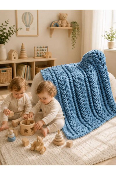 Custom Baby Baby & Kids Blanket Special Design Premium Texture Alize Puffy