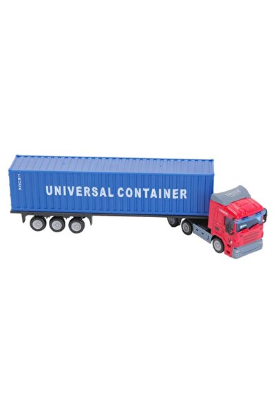 BAMI NETWORK Vehicul Tir Miniatura Metalic RosuAlbastru 3+ Ani Colectie