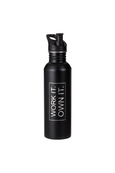BAMI NETWORK Sticla apa sport otel inoxidabil neagra 800ml activitati