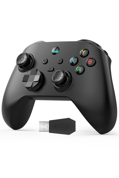 Choice4 Black with Receiver VILCORN G6 Bluetooth-Compatible Wireless Game Con...