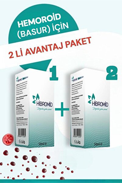 Hibromid Doğadan gelen çözüm H.ibromid - H.emoroidd (B.ASUR) Kremi 2'li Set (...