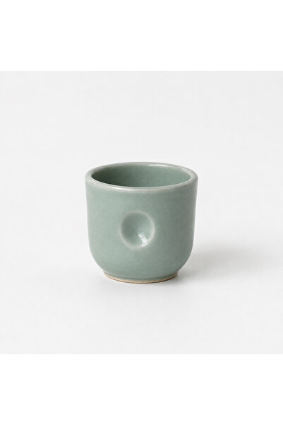 SEGOU SÉGOU El Yapımı Stonware Espresso Fincanı – Pastel Mint Yeşili