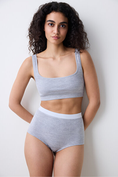 Penti Crop top multicolor, reversibil, fără sudură