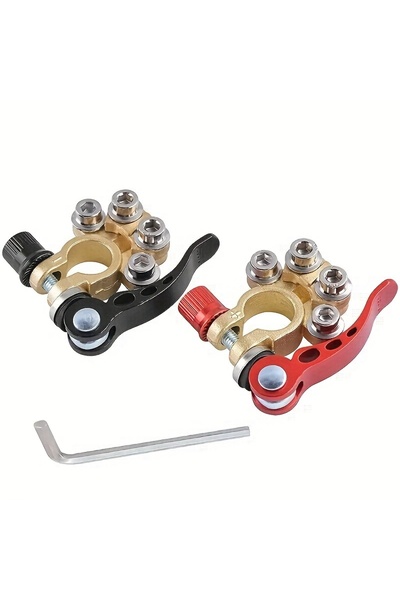Choice 1Pair 1 Pair of Car Battery Terminals Quick Disconnect Car Cable Conne...