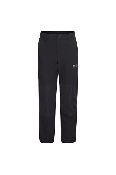Jack Wolfskin Pantaloni de trekking pentru copii Rascal Winter-Negru-176