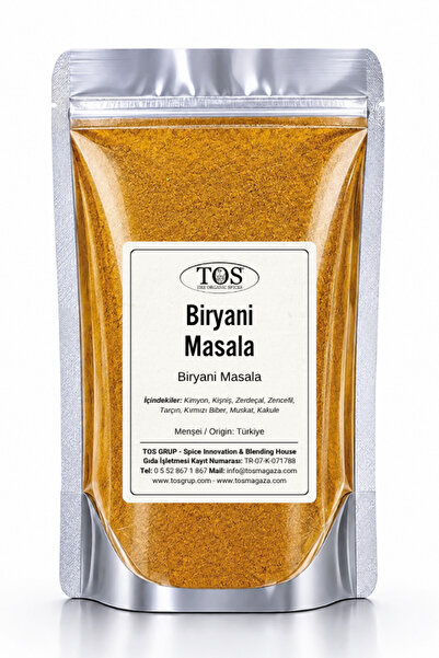 TOS The Organic Spices Biryani Masala 100 gr Biryani Masala Spice Blend - Pre...