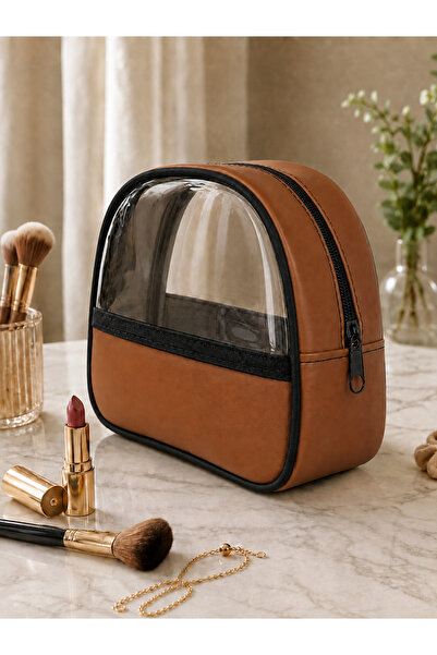 Wallery Bags Corded Fabric Transparent, Accessories & Makeup Bag