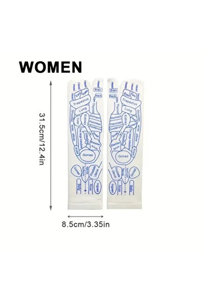 Choice3 Women Size 35-39 Massage Relieve Tired Feet Socks Acupressure Foot Ma...