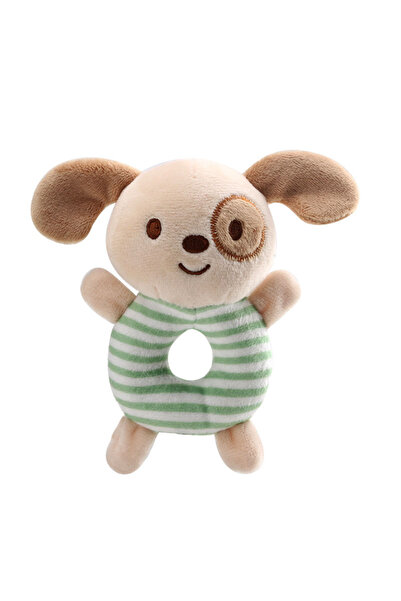 Choice green New Baby Rattle Toys Cartoon Animals Plush Infant Hand Ring Bed ...