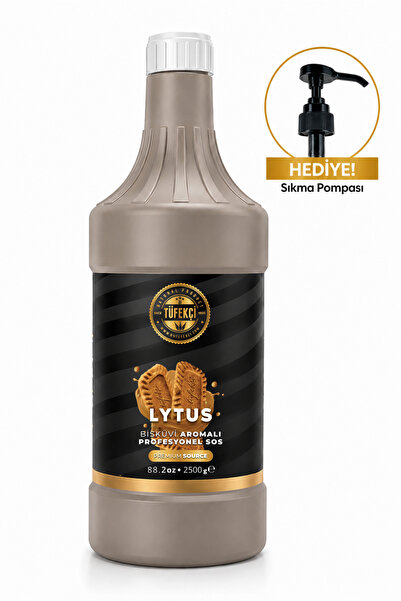 By Tüfekçi Lotus Bisküvi Profesyonel Bar Sosu 2500 Gr | Kahve, Pasta ve Tatlı...