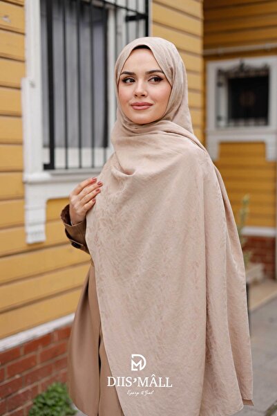 Generic Brand Dubai Organic Olive Branch Patterned Shawl – Soft Textured, Cas...