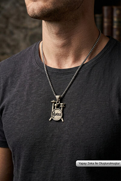 Begondio Handcrafted Stainless Steel Chain Men's Necklace