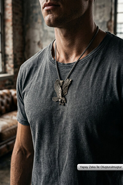 Begondio Handcrafted Stainless Steel Chain Men's Necklace